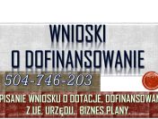 Dofinansowanie z Urzędu Pracy, tel. 504-746-203, wniosek o dotacje, pomoc.