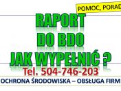 Zgłoszenie firmy o BDO, cena tel. 504-746-203. Wpisanie zakładu, rejestracja,