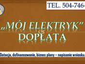 Wniosek o dofinansowanie, Mój elektryk, t. 504746203. Do samochodu elektrycznego