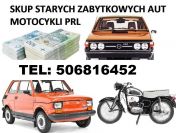 SKUP STARYCH ZABYTKOWYCH MOTOCYKLI MOTOROWERÓW MOTORÓW!